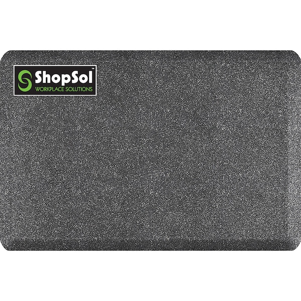 Shopsol Anti-Fatigue Supreme Mat, 3"x2", Mosiac Steel 1010646 - main